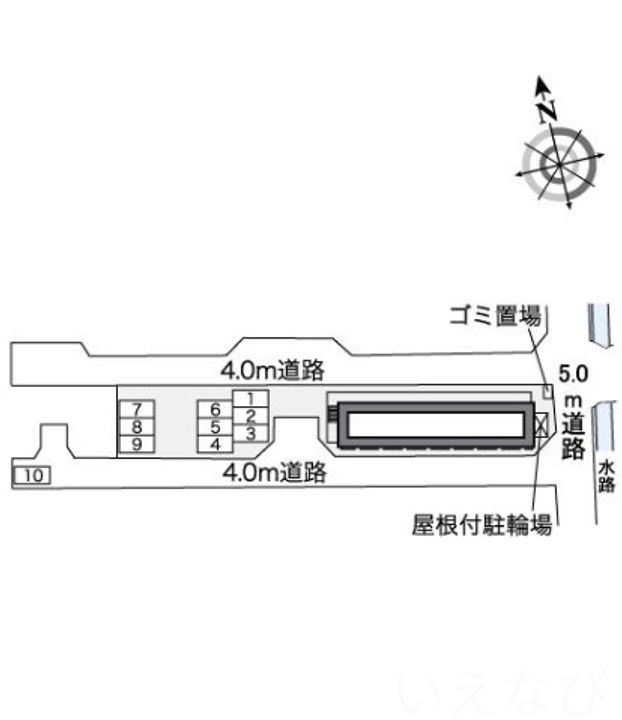 岡山県岡山市南区豊成1丁目(アパート)の賃貸物件201のその他画像