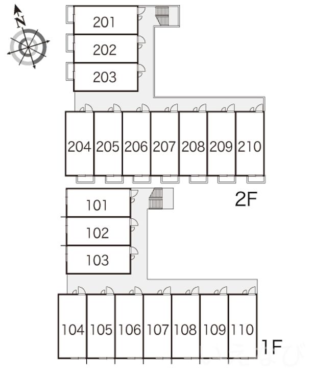 岡山県岡山市南区新保(アパート)の賃貸物件203のその他画像