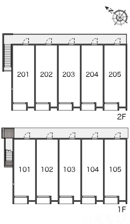 岡山県倉敷市青江(アパート)の賃貸物件204のその他画像