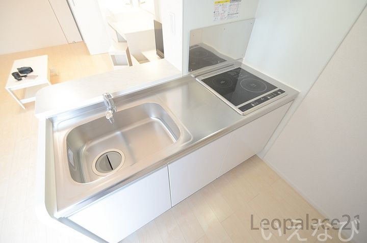 岡山県倉敷市青江(アパート)の賃貸物件204のキッチン