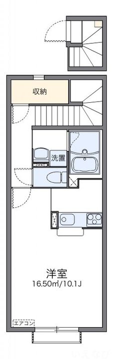 岡山県倉敷市青江(アパート)の賃貸物件205の間取り