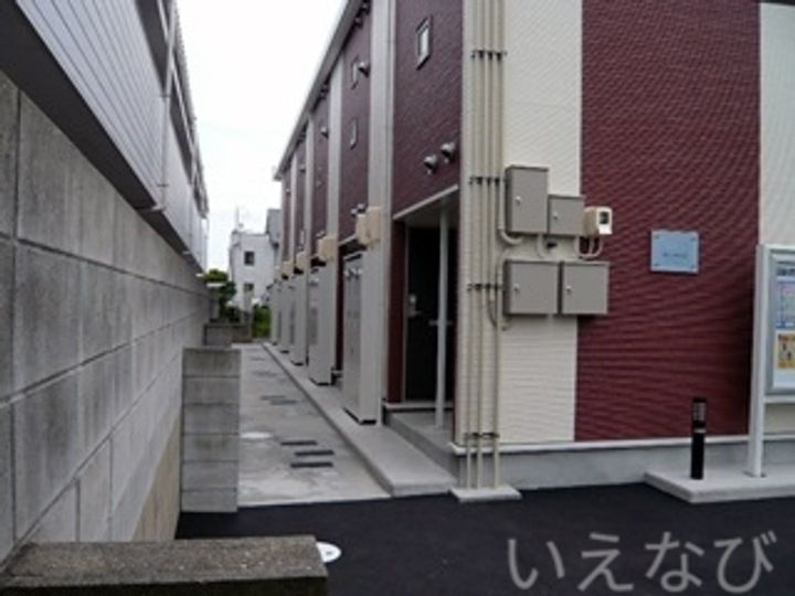 岡山県倉敷市青江(アパート)の賃貸物件205の玄関