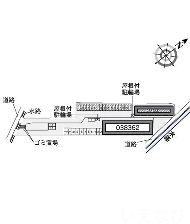 岡山県倉敷市福田町古新田(アパート)の賃貸物件201のその他画像