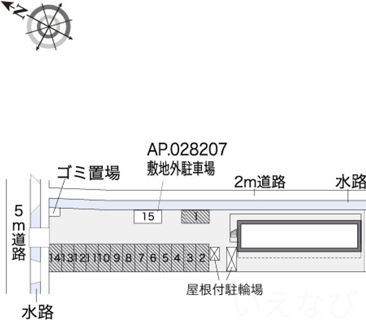 岡山県倉敷市上東(アパート)の賃貸物件206のその他画像