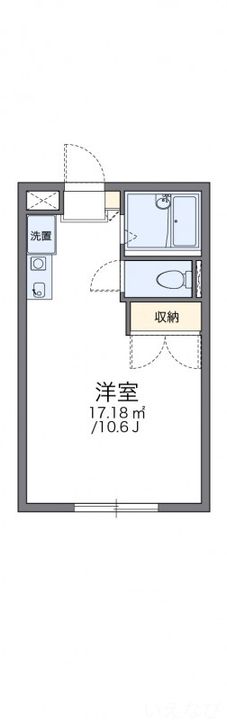 岡山県倉敷市中庄(アパート)の賃貸物件103の間取り