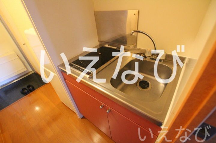 岡山県岡山市北区門前(アパート)の賃貸物件204のキッチン