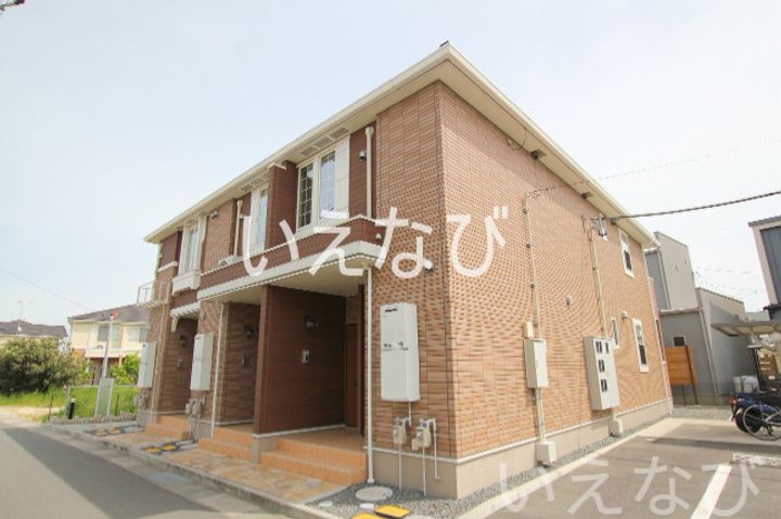 岡山県岡山市中区八幡(アパート)の賃貸物件101の外観