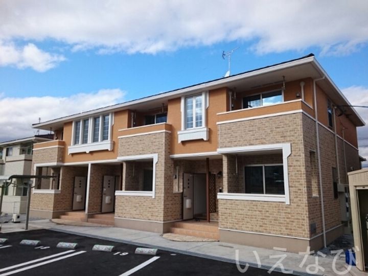 岡山県総社市西郡(アパート)の賃貸物件の外観