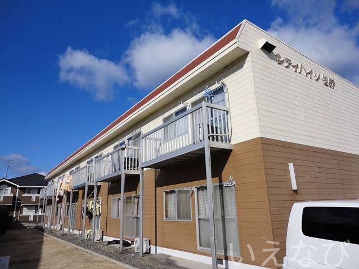 岡山県岡山市東区楢原(アパート)の賃貸物件の外観