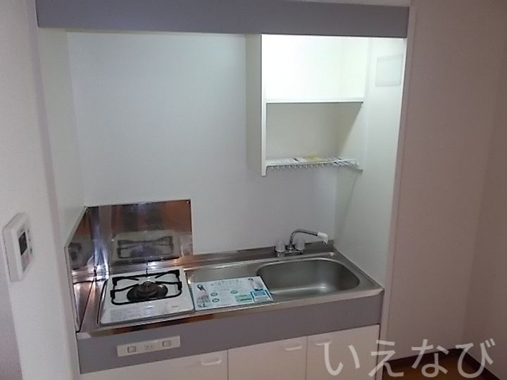 岡山県岡山市北区下伊福西町(アパート)の賃貸物件のキッチン