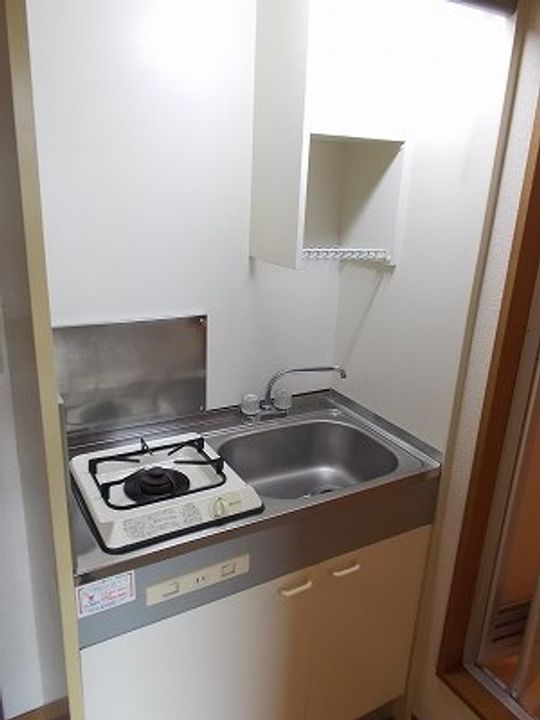 岡山県岡山市中区平井5丁目(アパート)の賃貸物件のキッチン