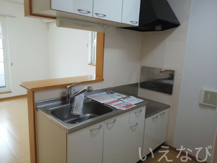 岡山県岡山市北区津高(アパート)の賃貸物件203のキッチン