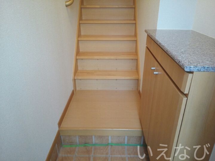 岡山県岡山市北区津高(アパート)の賃貸物件203の玄関