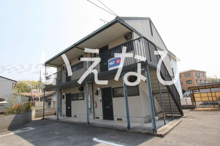 岡山県岡山市北区横井上(アパート)の賃貸物件の外観