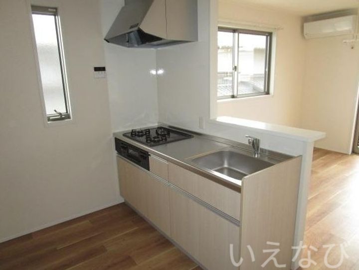 岡山県岡山市北区一宮(アパート)の賃貸物件のキッチン
