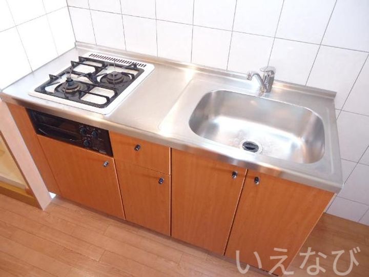 岡山県岡山市北区今保(アパート)の賃貸物件203のキッチン