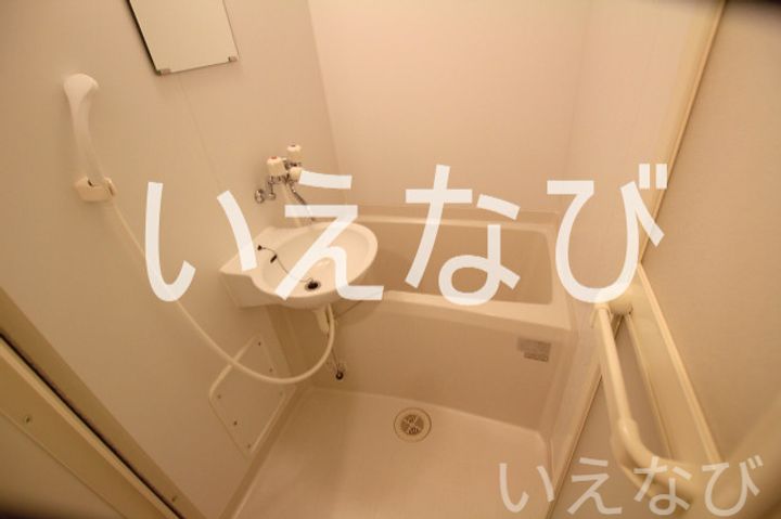 岡山県岡山市北区宿(アパート)の賃貸物件202の風呂