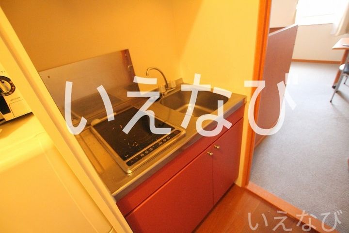 岡山県玉野市田井5丁目(アパート)の賃貸物件101のキッチン