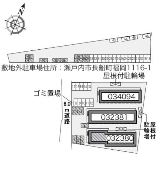 岡山県瀬戸内市長船町福岡(アパート)の賃貸物件208のその他画像