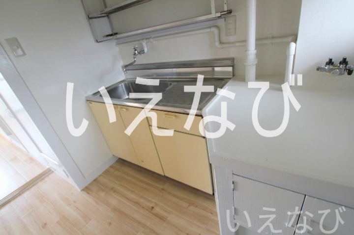 岡山県玉野市八浜町大崎(マンション)の賃貸物件2-208のキッチン