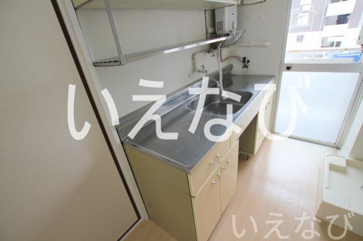 岡山県都窪郡早島町早島(マンション)の賃貸物件1-406のキッチン