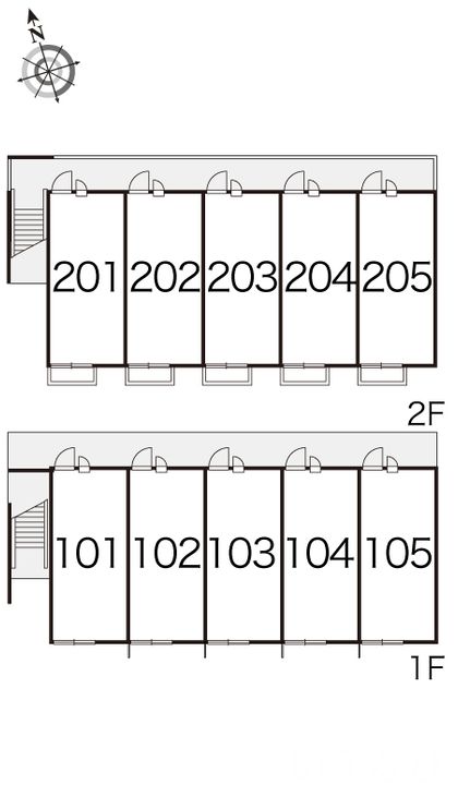岡山県岡山市南区新保(アパート)の賃貸物件203のその他画像