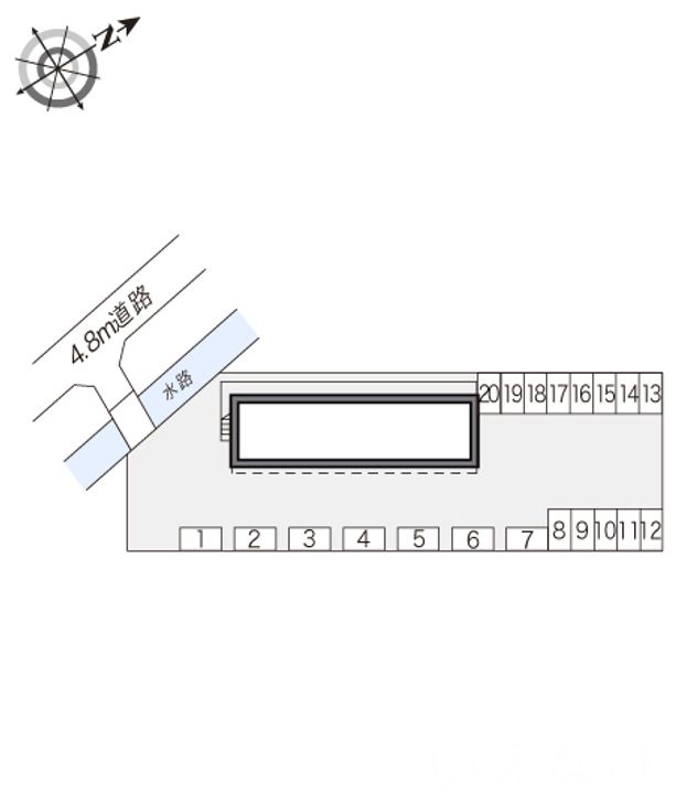 岡山県岡山市北区平田(アパート)の賃貸物件208のその他画像