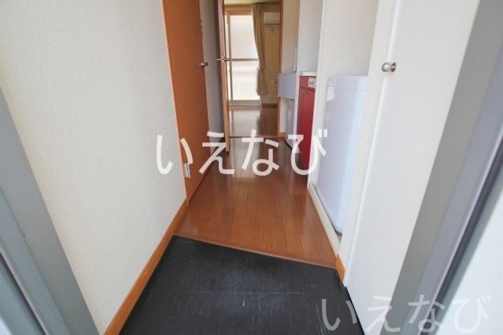 岡山県倉敷市上東(アパート)の賃貸物件202の玄関