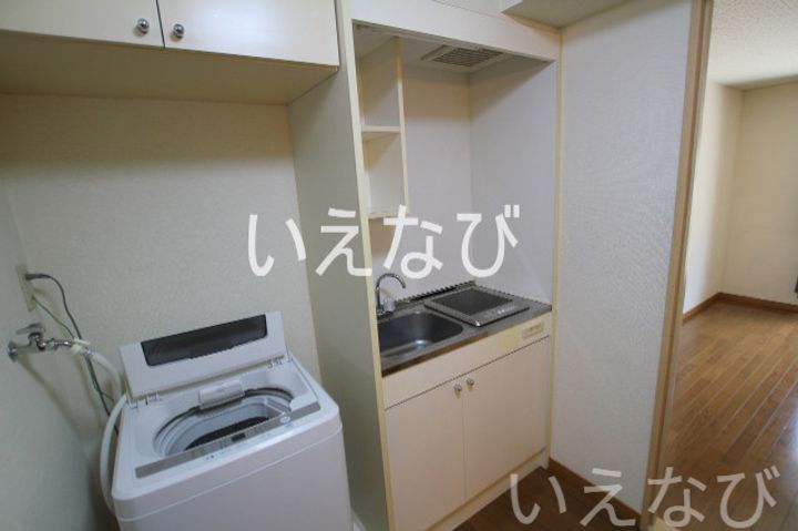 岡山県岡山市中区国富(アパート)の賃貸物件104のキッチン