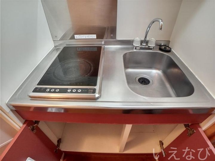 岡山県岡山市中区平井1丁目(アパート)の賃貸物件104のキッチン