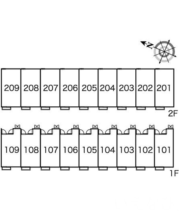 岡山県倉敷市徳芳(アパート)の賃貸物件105のその他画像