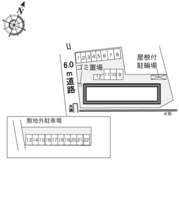 岡山県赤磐市河本(アパート)の賃貸物件203のその他画像