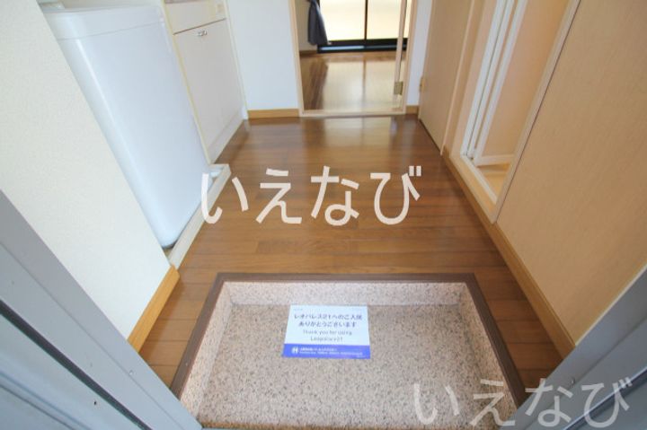 岡山県岡山市中区中島(アパート)の賃貸物件106の玄関