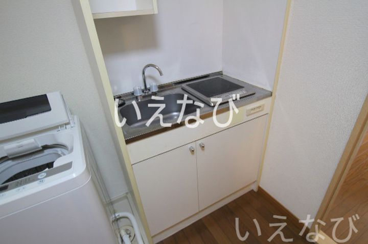 岡山県岡山市中区中島(アパート)の賃貸物件106のキッチン