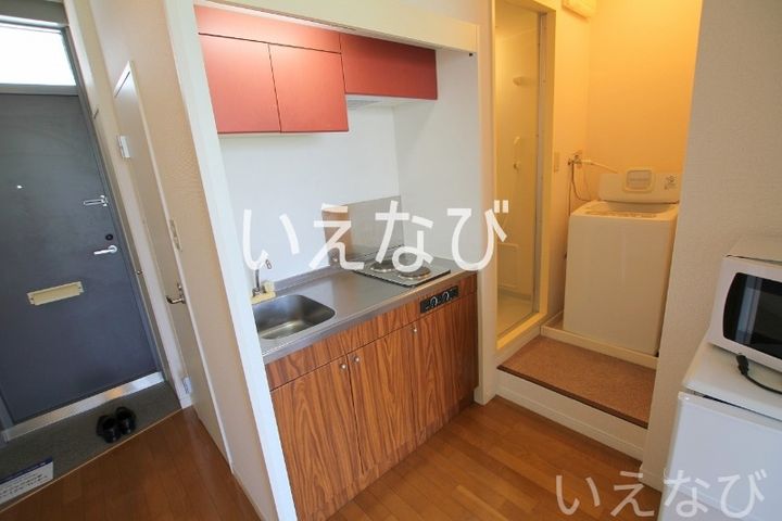 岡山県岡山市北区青江1丁目(アパート)の賃貸物件101のキッチン