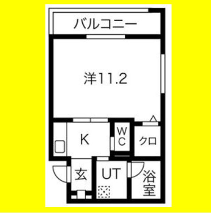 オラシオン大坪町の間取り