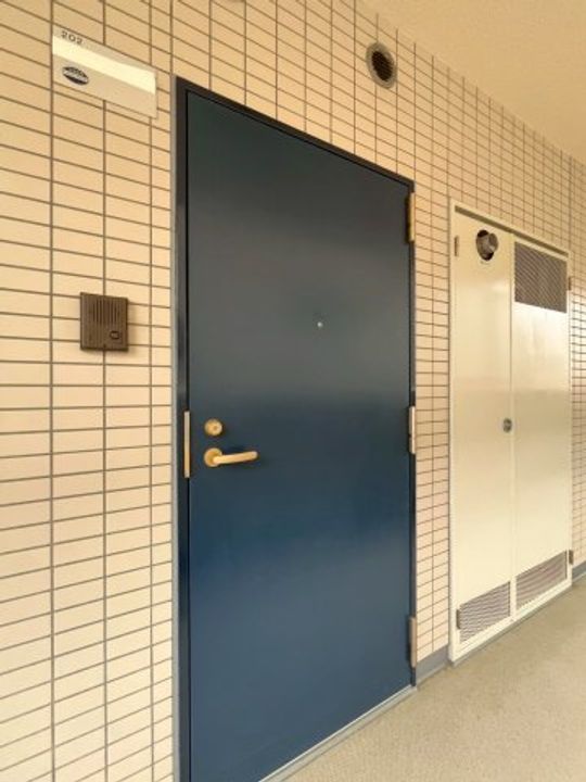 ルーセント東静岡202の玄関