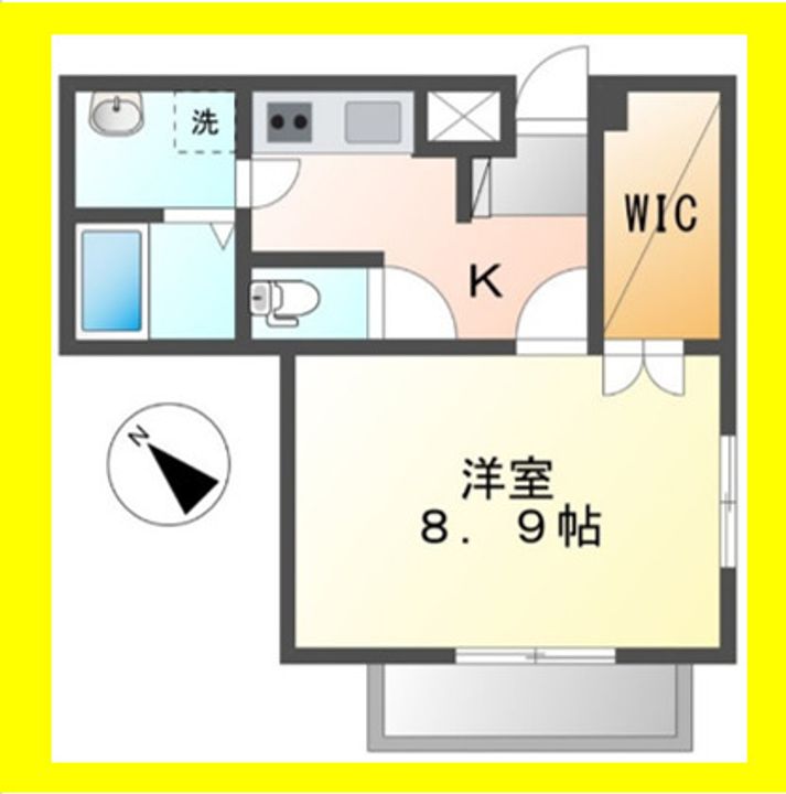 AXIS片羽町の間取り