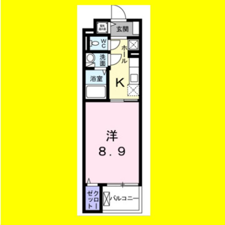 K−Ⅱの間取り