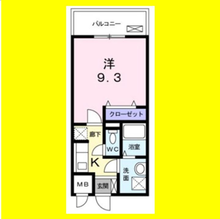 ザックス静岡駅前の間取り