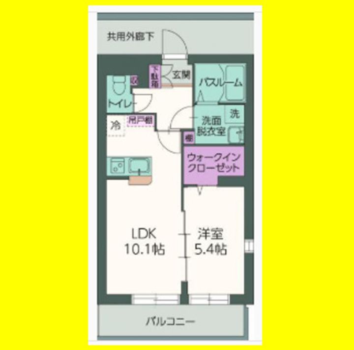 シュールドコリーヌの間取り