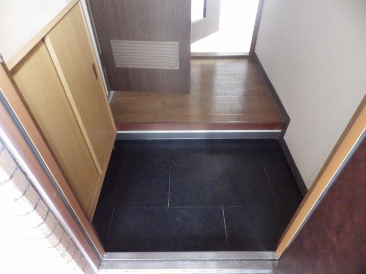 第三宮脇笹川ハイツB202の玄関