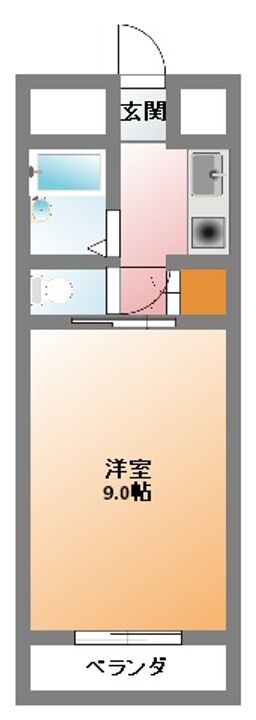グランパスⅡの間取り