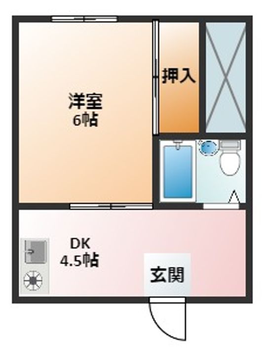 レジデンス小古曽の間取り