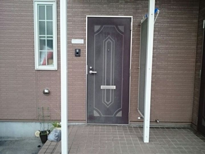 グリーンハイツ小杉の玄関