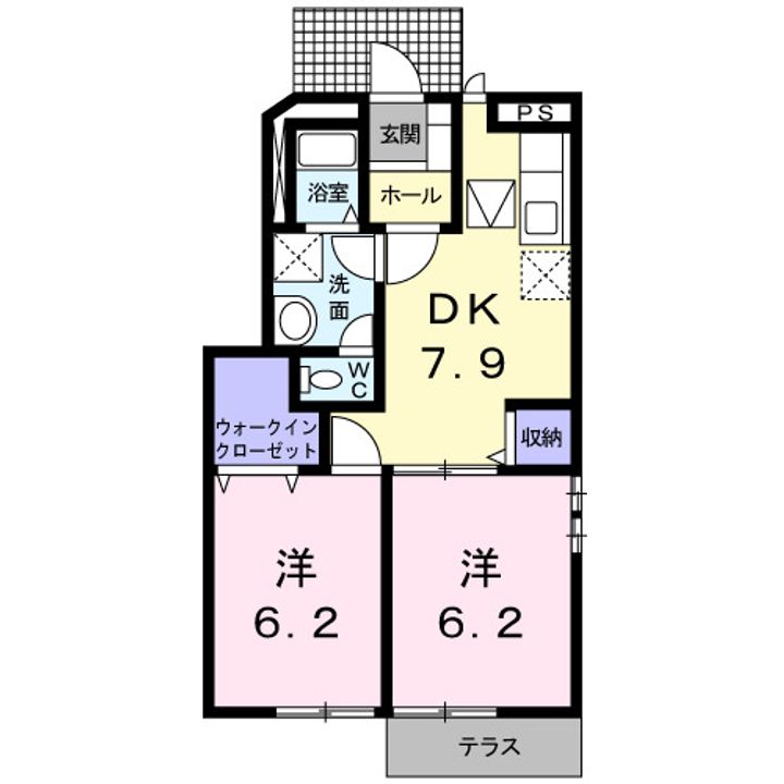 グリーンハイツ小杉の間取り