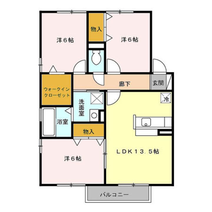 ウィルモアグッドラックの間取り