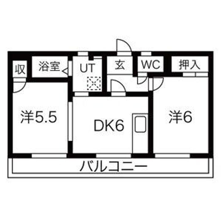 シャルムの間取り