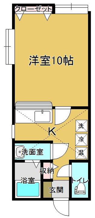オレンジヒルズJ2101の間取り