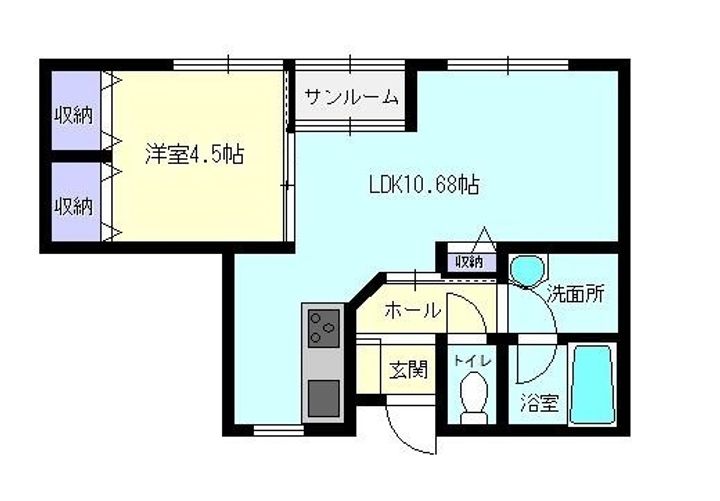 プリエールBBの間取り